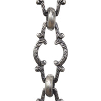 Chain BR36-U Vintage Chandelier Chain with Unwelded Brass links and Round Joining links, Antique Brass