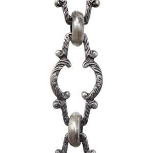 Chain BR36-U Vintage Chandelier Chain with Unwelded Brass links and Round Joining links, Antique Brass