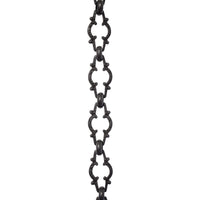 Chain BR36-U Vintage Chandelier Chain with Unwelded Brass links and Round Joining links, Antique Brass