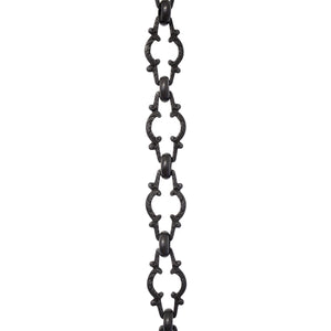 Chain BR36-U Vintage Chandelier Chain with Unwelded Brass links and Round Joining links, Antique Brass