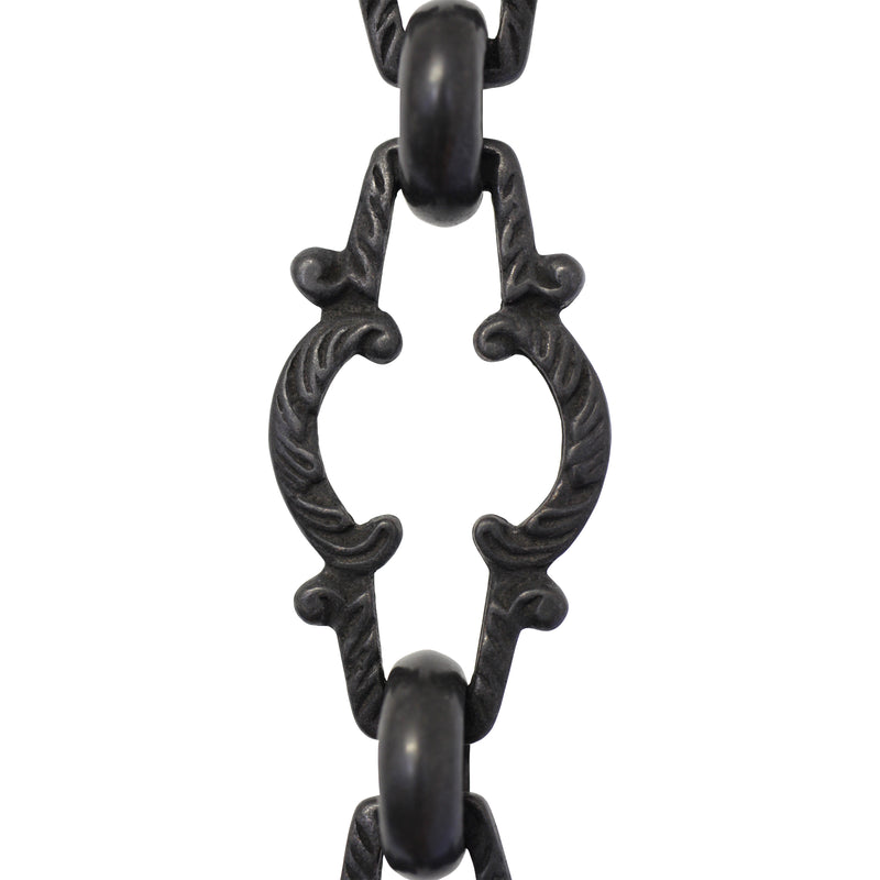 Chain BR36-U Vintage Chandelier Chain with Unwelded Brass links and Round Joining links, Antique Brass