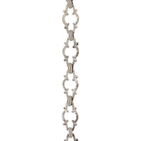 Chain BR36-U Vintage Chandelier Chain with Unwelded Brass links and Round Joining links, Antique Brass