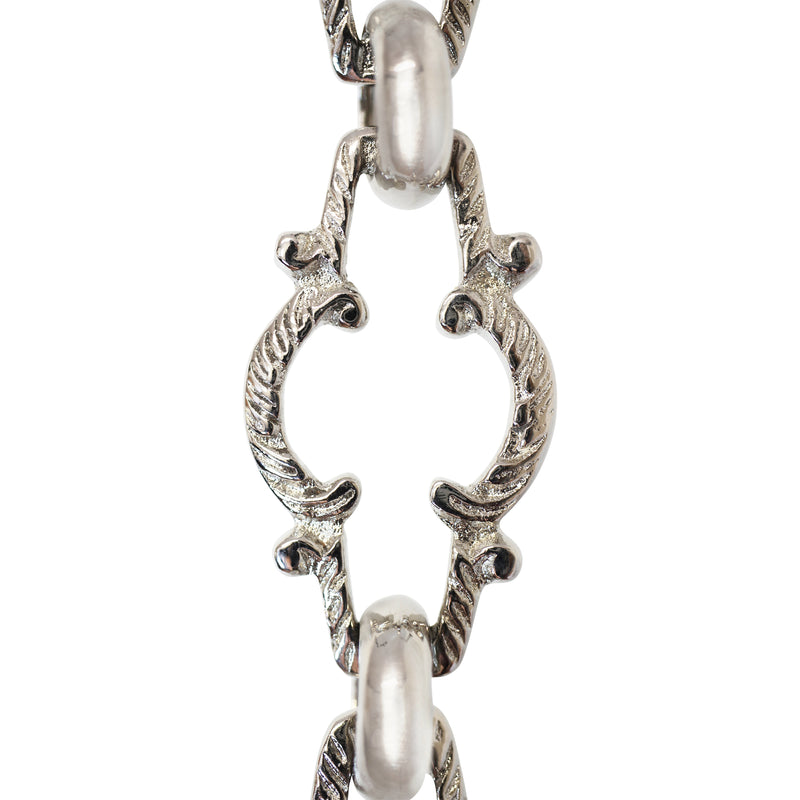 Chain BR36-U Vintage Chandelier Chain with Unwelded Brass links and Round Joining links, Antique Brass