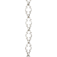 Chain BR36-U Vintage Chandelier Chain with Unwelded Brass links and Round Joining links, Antique Brass
