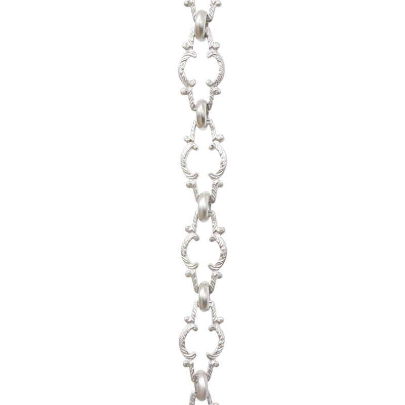 Chain BR36-U Vintage Chandelier Chain with Unwelded Brass links and Round Joining links, Antique Brass