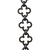 Chain BR37-U Cross Chandelier Chain with Unwelded Brass links and Round Joining links, Antique Brass