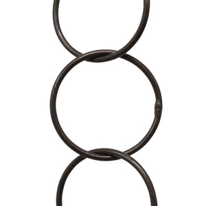 Chain BR41-W Round Chandelier Chain with Circle Welded Brass links, Antique Brass