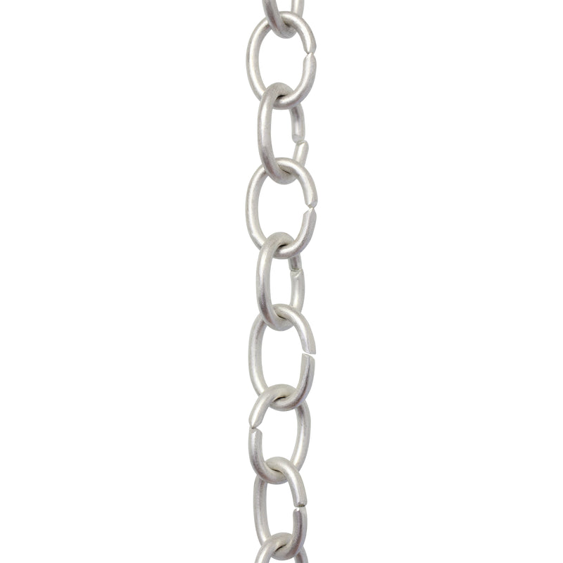 Chain BR42-U Small Loop Chandelier Chain with Oval Unwelded Brass links, Antique Brass