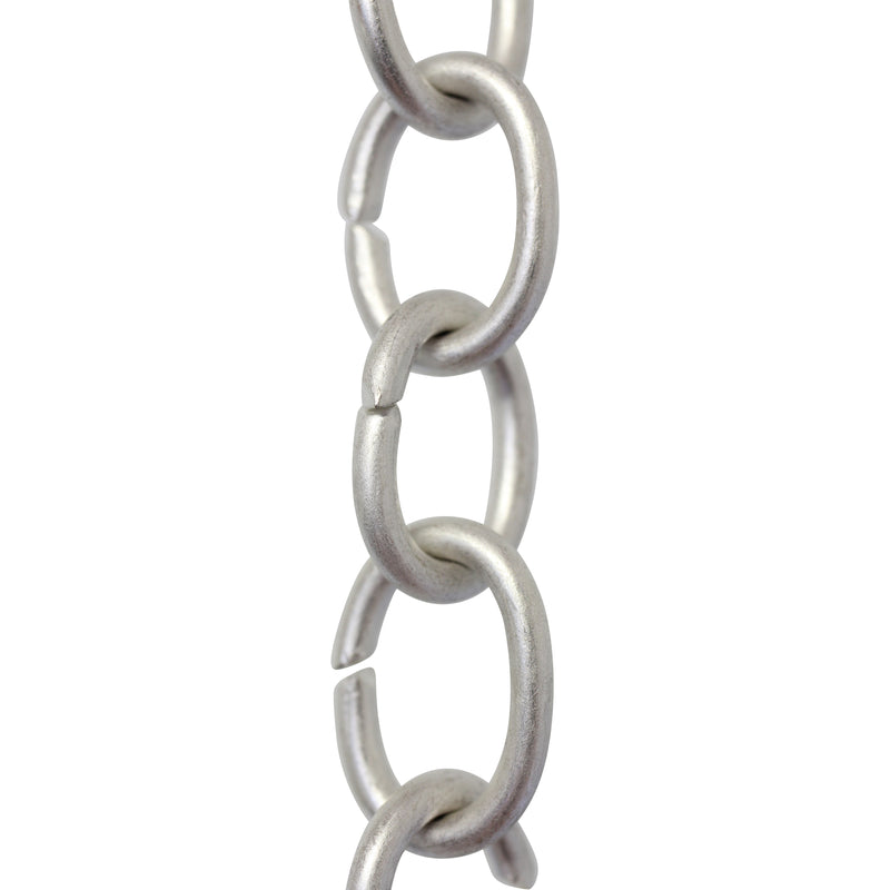 Chain BR42-U Small Loop Chandelier Chain with Oval Unwelded Brass links, Antique Brass