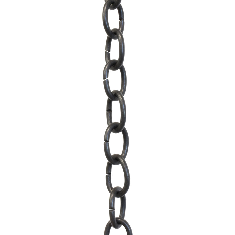 Chain BR42-U Small Loop Chandelier Chain with Oval Unwelded Brass links, Antique Brass