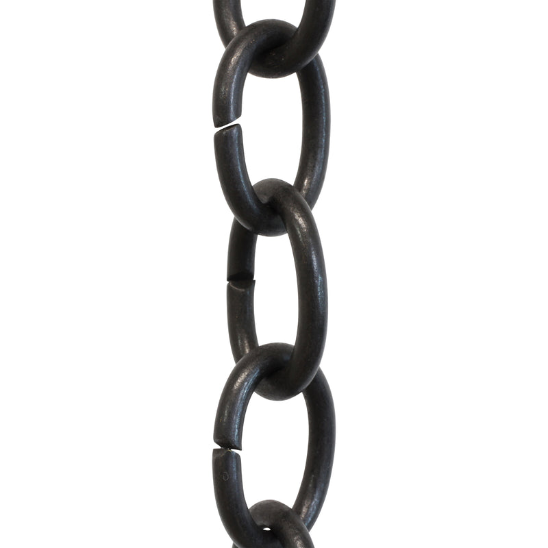 Chain BR42-U Small Loop Chandelier Chain with Oval Unwelded Brass links, Antique Brass