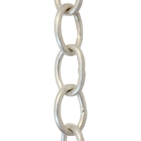 Chain BR42-W Small Loop Chandelier Chain with Oval Welded Brass links, Antique Brass
