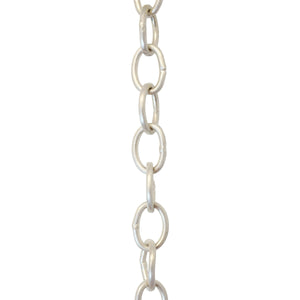 Chain BR42-W Small Loop Chandelier Chain with Oval Welded Brass links, Antique Brass