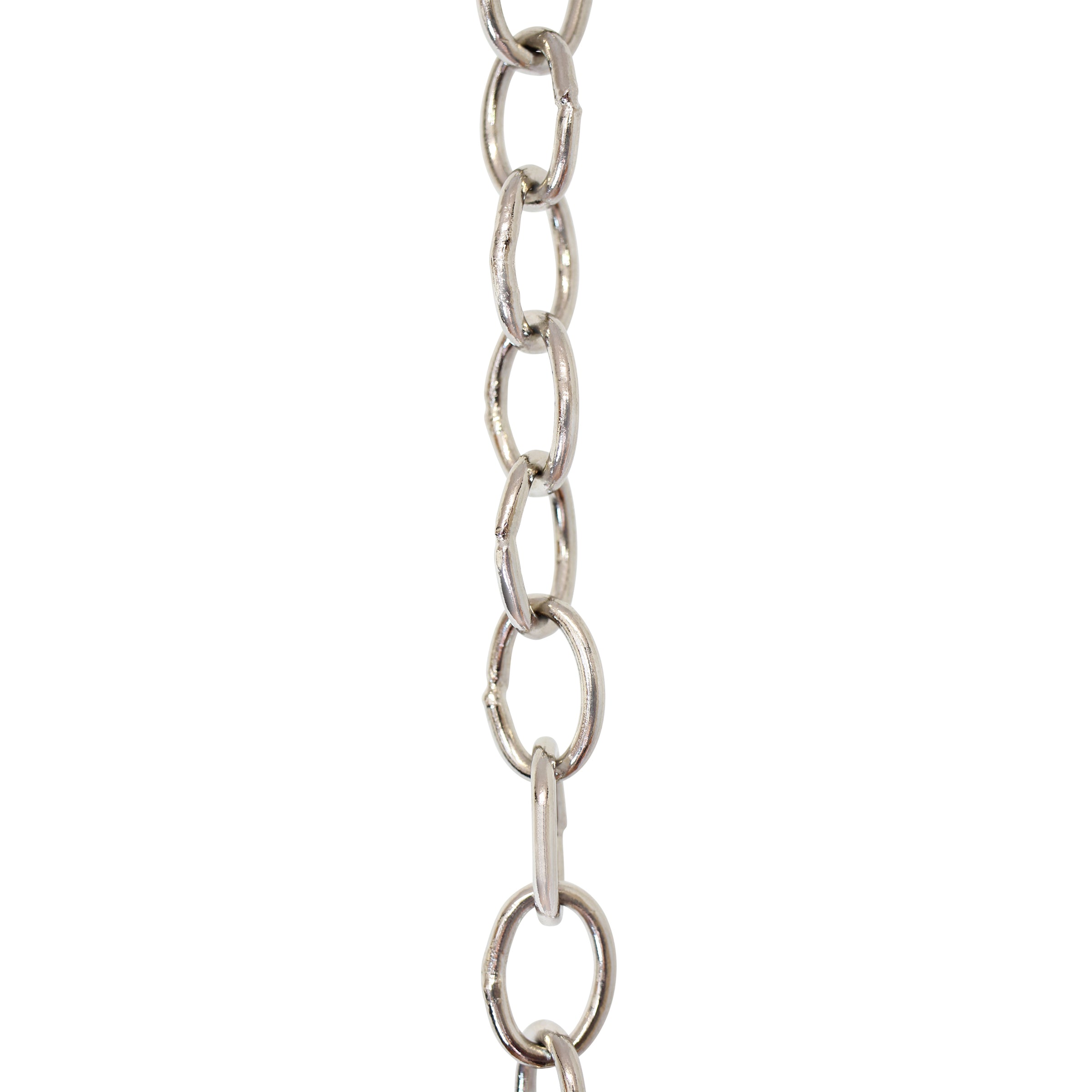 Small Oval Shape Solid Brass Soldered Link Lamp Chain | RCH Hardware