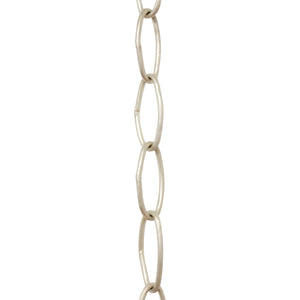 Chain BR43-W Large Loop Oval Chandelier Chain with Welded Brass links, Antique Brass