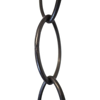 Chain BR43-W Large Loop Oval Chandelier Chain with Welded Brass links, Antique Brass