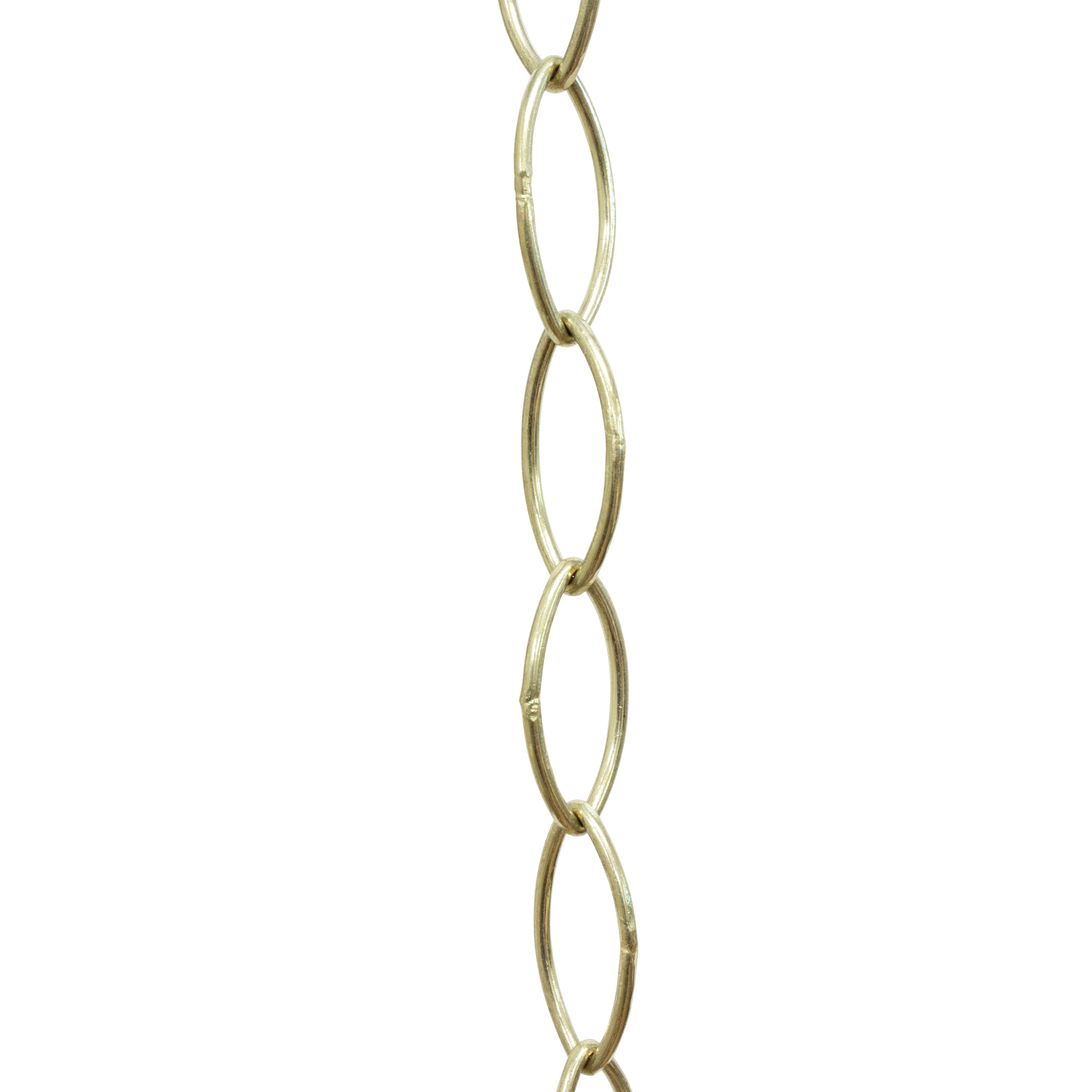 Large Loop Oval Brass Chandelier Chain | RCH Hardware