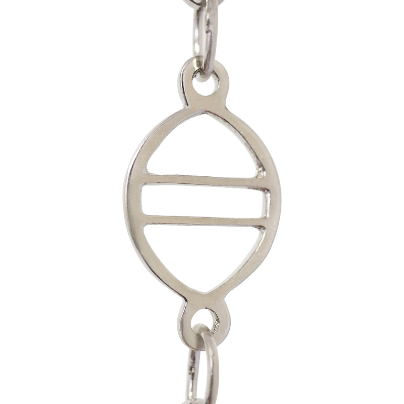 Chain BR46-W Designer Chandelier Chain with Welded Brass links and Oval Joining links, Antique Brass