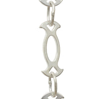 Chain BR47-W Designer Chandelier Chain with Welded Brass links and Oval Joining links, Antique Brass