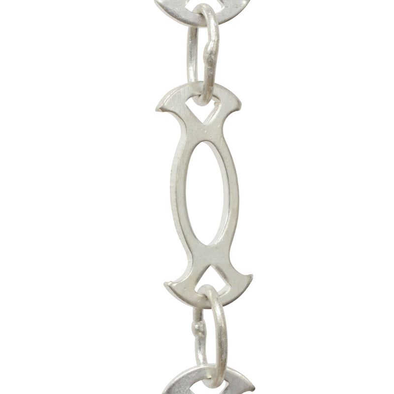 Chain BR47-W Designer Chandelier Chain with Welded Brass links and Oval Joining links, Antique Brass