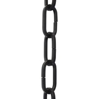 Chain IR49-U Standard Link, Coil Chandelier Chain with Rectangle Unwelded Iron links, Antique Brass