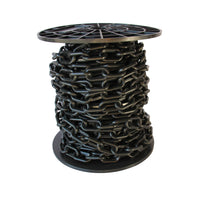 Chain PL55-U Standard Link Barrier Chain with Oval Unwelded Plastic links, Black