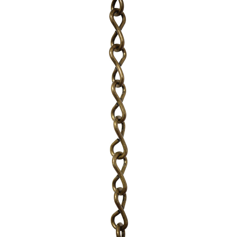 Chain ST50-U Single Jack Basket Chain with Unwelded Steel links, Antique Brass