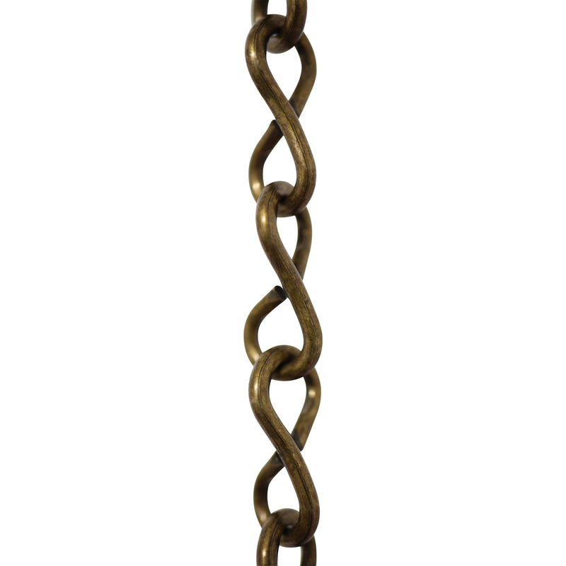 [Chain ST50-U] Steel Single Jack Chandelier Chain | 3 Sizes | RCH Hardware Antique Brass / U15