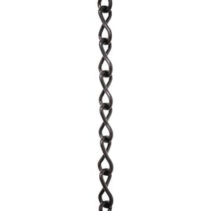 Chain ST50-U Single Jack Basket Chain with Unwelded Steel links, Antique Brass
