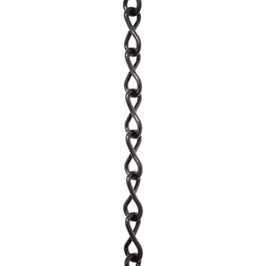 Chain ST50-U Single Jack Basket Chain with Unwelded Steel links, Antique Brass