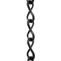 Chain ST50-U Single Jack Basket Chain with Unwelded Steel links, Antique Brass