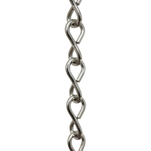 Chain ST50-U Single Jack Basket Chain with Unwelded Steel links, Antique Brass