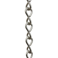 Chain ST50-U Single Jack Basket Chain with Unwelded Steel links, Antique Brass