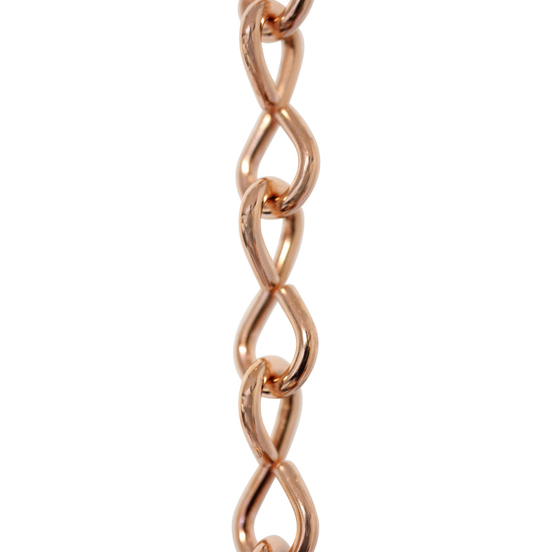Chain ST50-U Single Jack Basket Chain with Unwelded Steel links, Antique Brass
