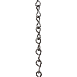 Chain ST50-U Single Jack Basket Chain with Unwelded Steel links, Antique Brass