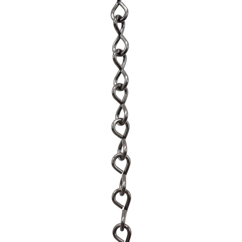 Chain ST50-U Single Jack Basket Chain with Unwelded Steel links, Antique Brass