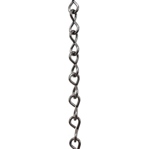 Chain ST50-U Single Jack Basket Chain with Unwelded Steel links, Antique Brass