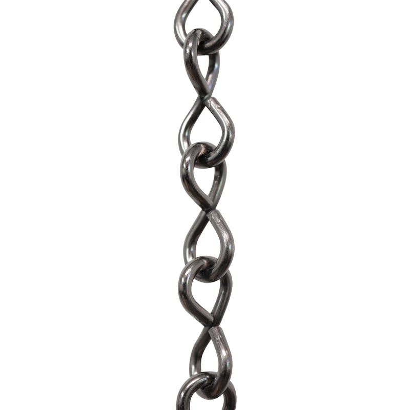 Chain ST50-U Single Jack Basket Chain with Unwelded Steel links, Antique Brass