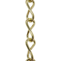 Chain ST50-U Single Jack Basket Chain with Unwelded Steel links, Antique Brass