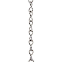 Chain ST50-U Single Jack Basket Chain with Unwelded Steel links, Antique Brass