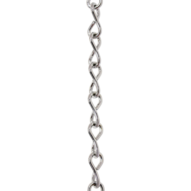 Chain ST50-U Single Jack Basket Chain with Unwelded Steel links, Antique Brass