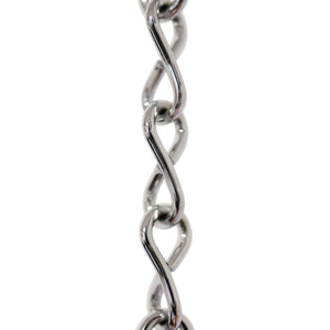 Chain ST50-U Single Jack Basket Chain with Unwelded Steel links, Antique Brass
