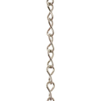 Chain ST50-U Single Jack Basket Chain with Unwelded Steel links, Antique Brass