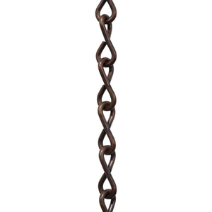 Chain ST50-U Single Jack Basket Chain with Unwelded Steel links, Antique Brass