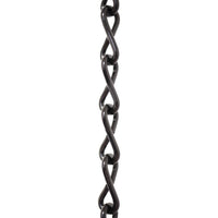 Chain ST50-U Single Jack Basket Chain with Unwelded Steel links, Antique Brass