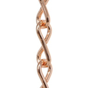 Chain ST50-U Single Jack Basket Chain with Unwelded Steel links, Antique Brass