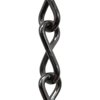 Chain ST50-U Single Jack Basket Chain with Unwelded Steel links, Antique Brass