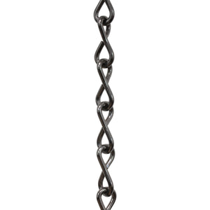 Chain ST50-U Single Jack Basket Chain with Unwelded Steel links, Antique Brass