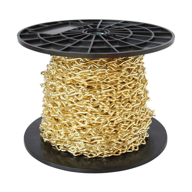 Chain ST50-U Single Jack Basket Chain with Unwelded Steel links, Antique Brass