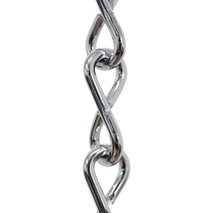 Chain ST50-U Single Jack Basket Chain with Unwelded Steel links, Antique Brass